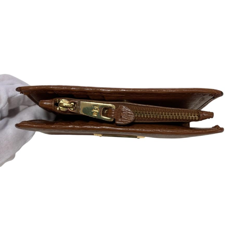 POLO RALPH LAUREN レザー三つ折り財布 ブラウン POLO RALPH LAUREN レザー三つ折り財布 ブラウン ポロ ラルフ