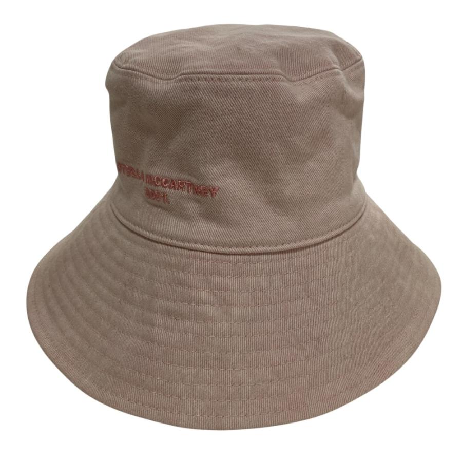 【未使用】 by STELLA McCARTNEY ハット Stella McCartney（ステラ・マッカートニー） 良品 キャンバス ロゴ刺