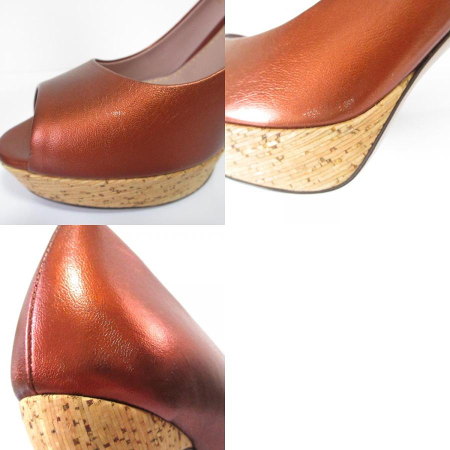 GUCCI グッチ パンプス レザー ワインレッド レディース 22.5【古着】【中古】 中古・古着通販】GUCCI (グッチ) レザーワンショルダーバッグ レッド