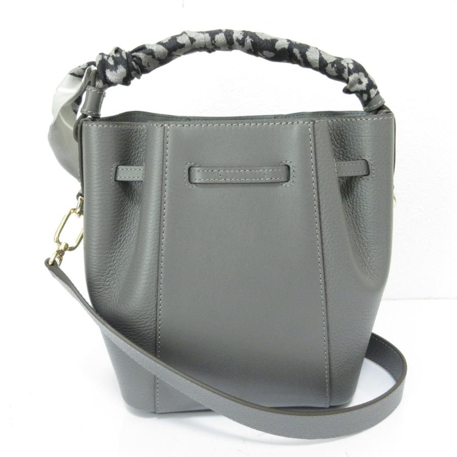 FURLA 美品 フルラ ミアステラ レザー 巾着 2WAY ショルダーバッグ 