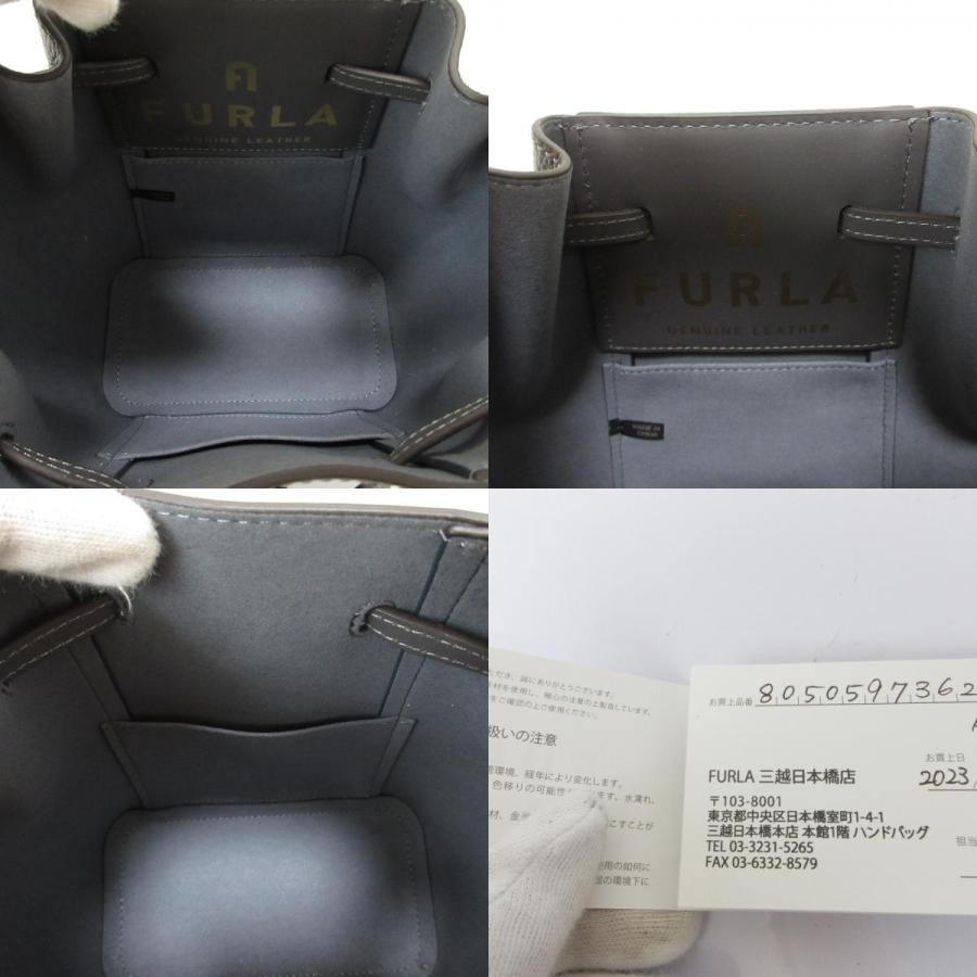 FURLA（フルラ） 美品 ミアステラ レザー 巾着 2WAY ショルダーバッグ