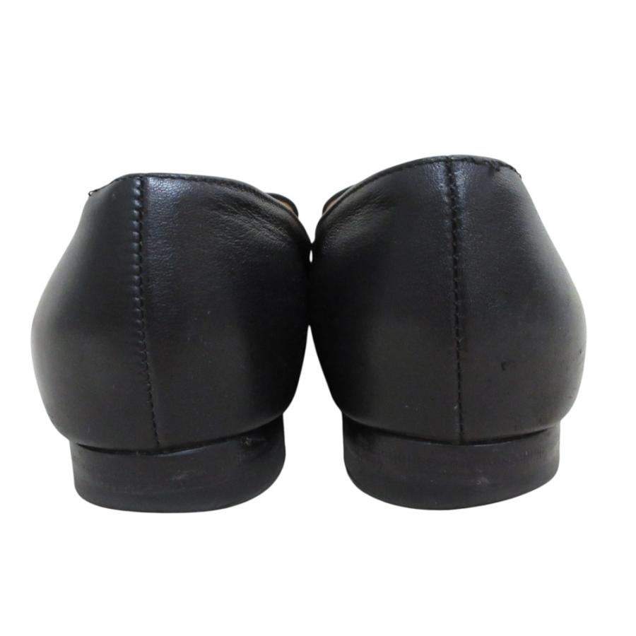 GUCCI グッチ レザー ホースビット ローファー 37 1/2 ブラック GUCCIホースビットレザー ローファー GUCCI グッチ ホースビット