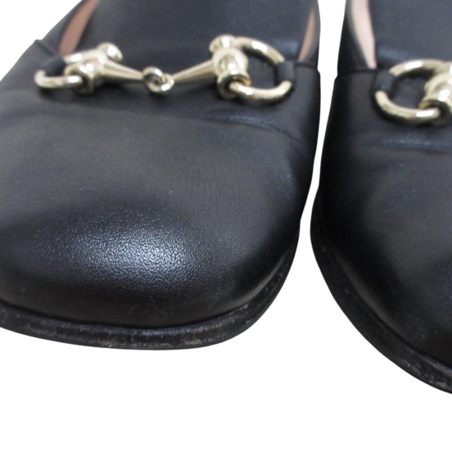 GUCCI（グッチ） 良品 ホースビット レザー ローファー スリッポン