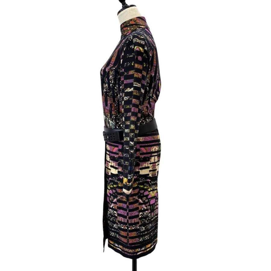 美品【ETRO】 ワンピース　ペイズリー他マルチカラー　イタリア製　サイズ40 関税送料込【ETRO】エトロ ロング ワンピース ペイズリー マルチ
