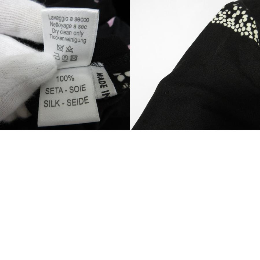 LEONARD（レオナール） 美品 LEONARD PARIS フラワープリント シルク 