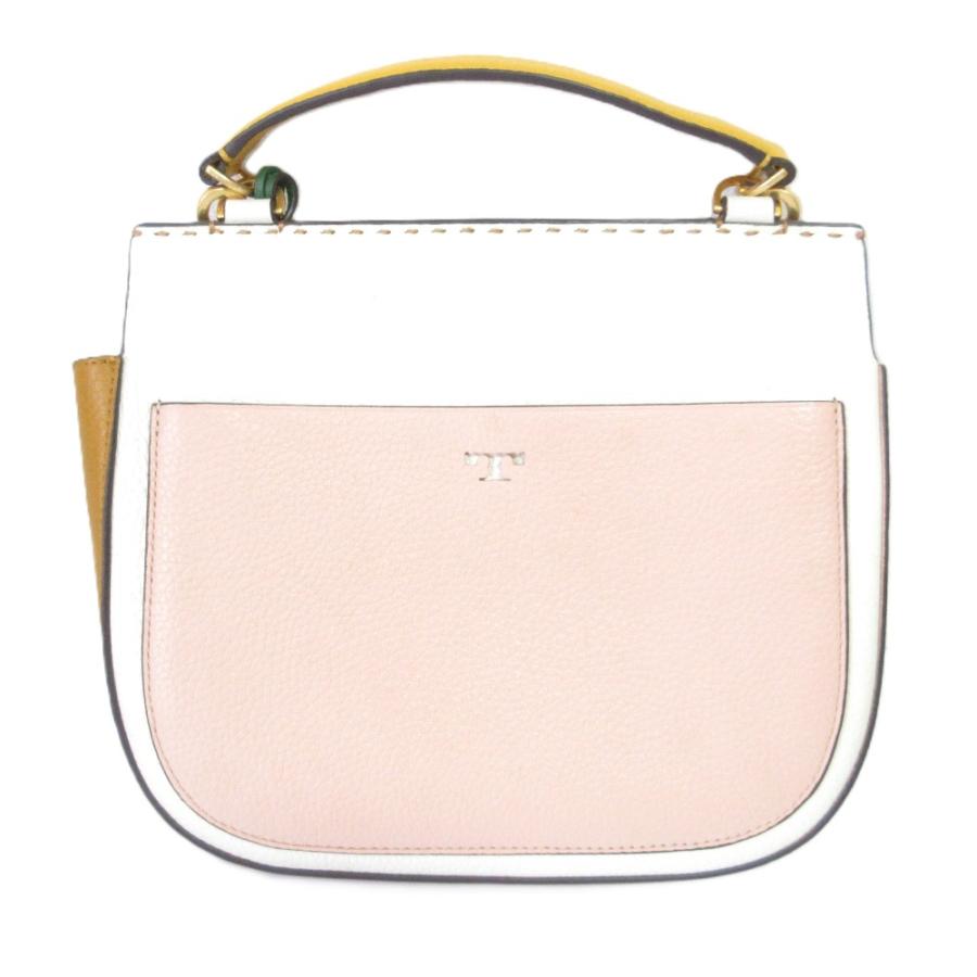 美品 トリーバーチ レザー 2way ショルダーバッグ マックグロー アイボリー 美品 トリーバーチ レザー 2way ショルダーバッグ マックグロー