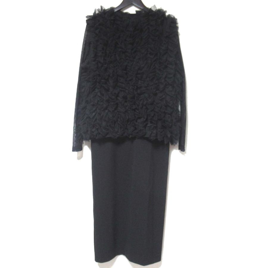 Ameri（アメリ） 美品 23AW AMERI I LINE TULLE VEST SET DRESS