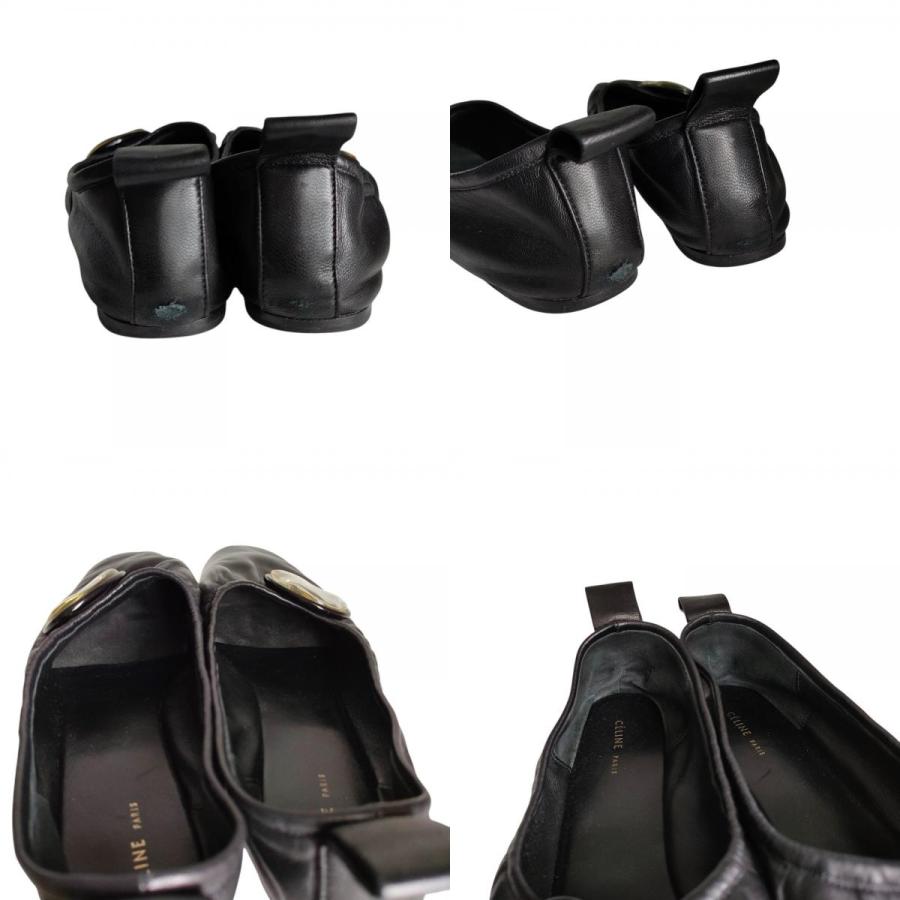 セリーヌ⭐︎パンプス⭐︎フィービー CELINE 良品 セリーヌ フィービー期 レザー バレエシューズ