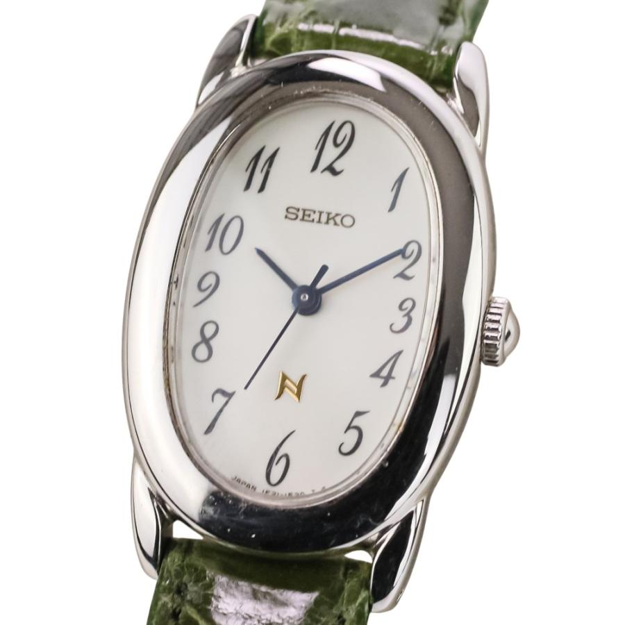 SEIKO（セイコー） 美品 NOIE ノイエ クオーツ腕時計 1F21-5B70 白文字