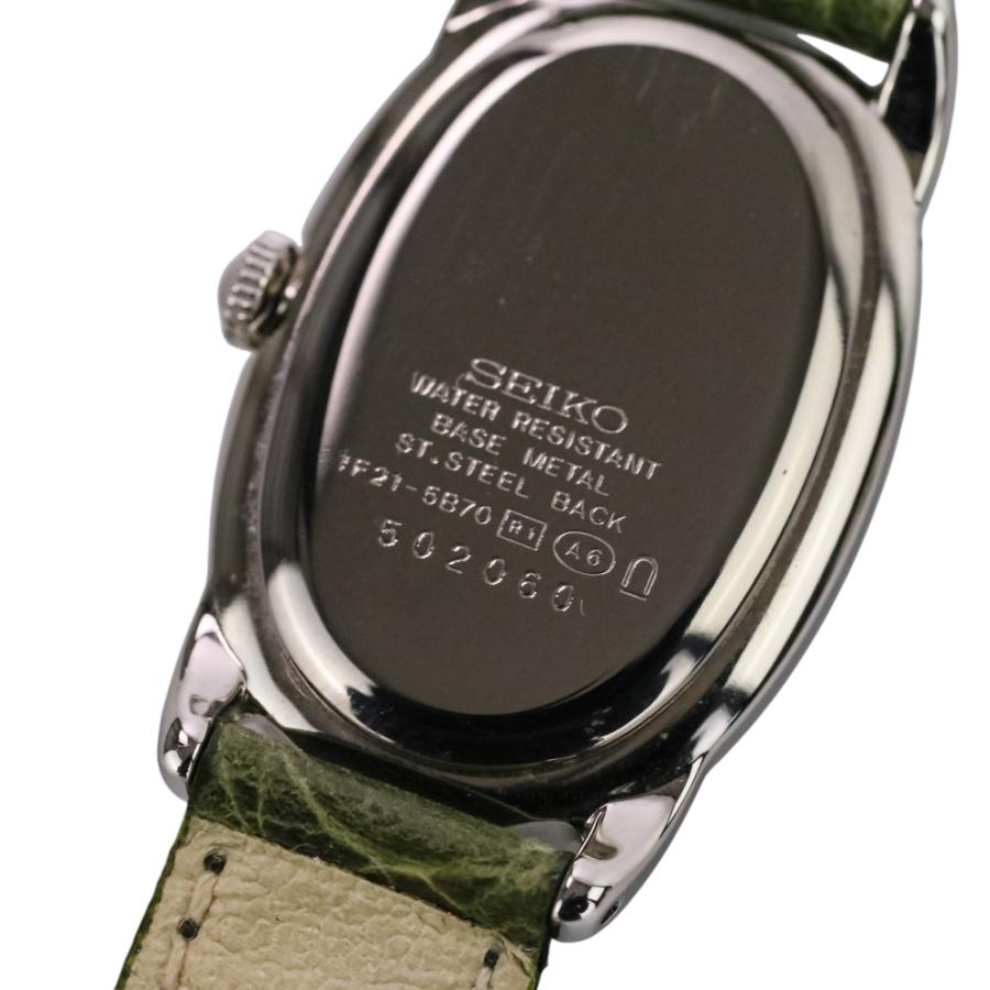 SEIKO（セイコー） 美品 NOIE ノイエ クオーツ腕時計 1F21-5B70 白文字