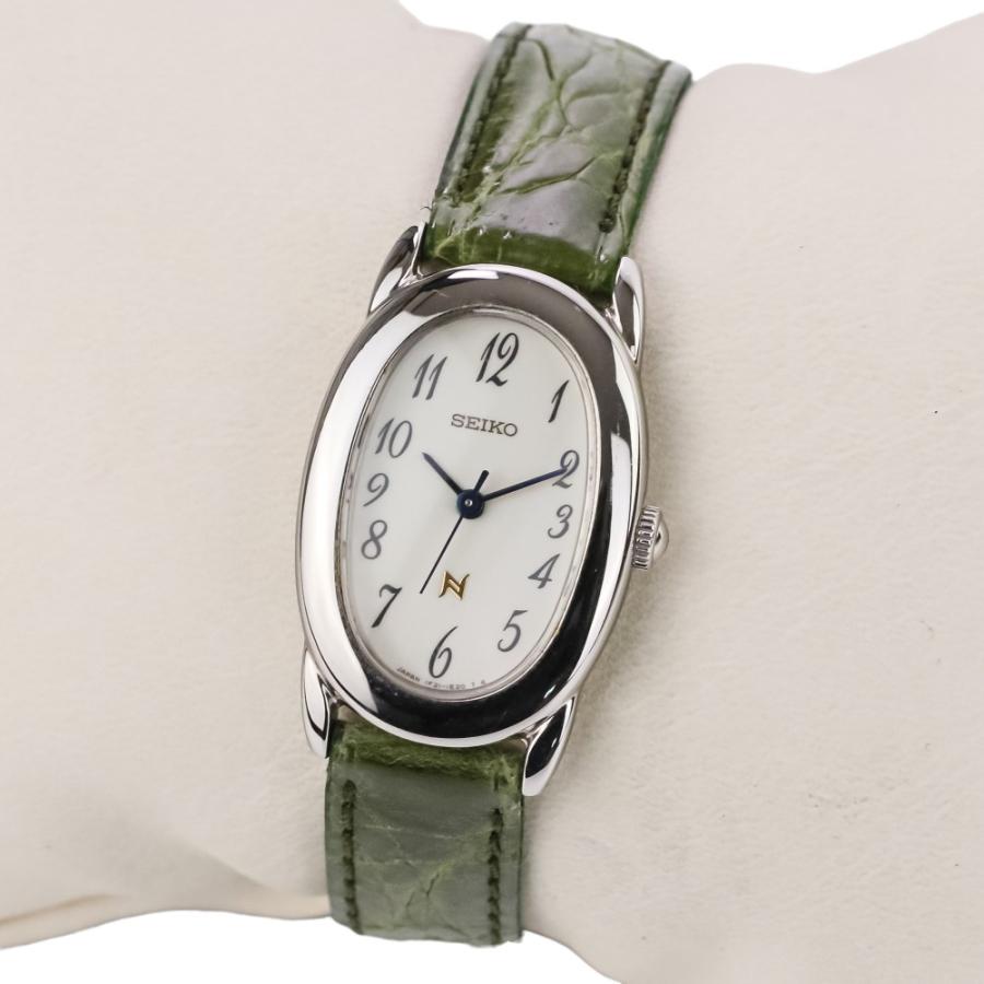 SEIKO（セイコー） 美品 NOIE ノイエ クオーツ腕時計 1F21-5B70 白文字