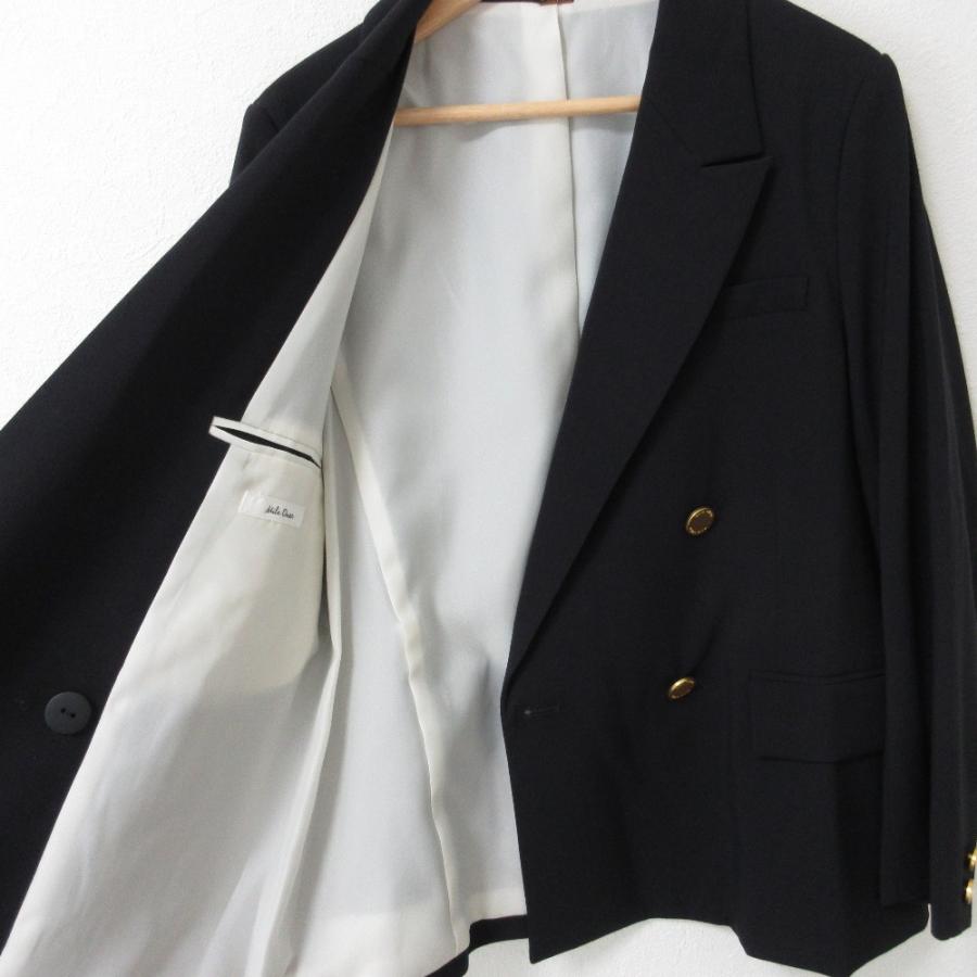 25AW ミラオーウェン　金釦ダブルブレスト　ブレザー　ネイビー　紺ブレ 25AW ミラオーウェン 金釦ダブルブレスト ブレザー ネイビー 紺ブレ