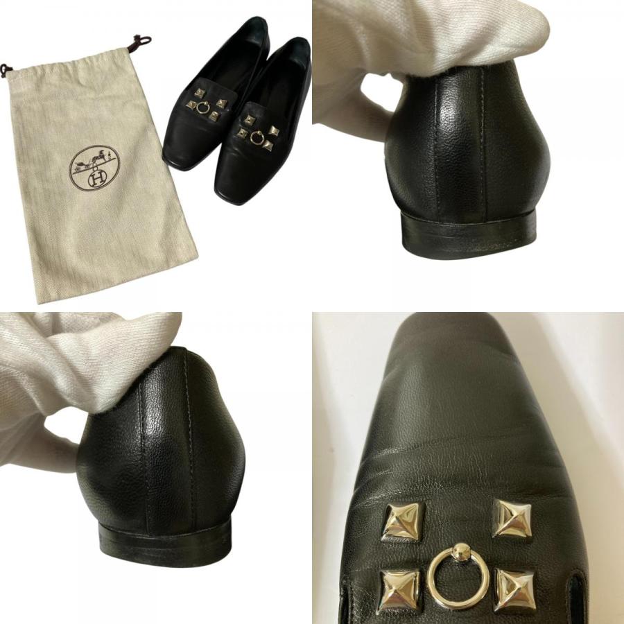 HERMES（エルメス） 良品 コリエドシアン レザー パンプス