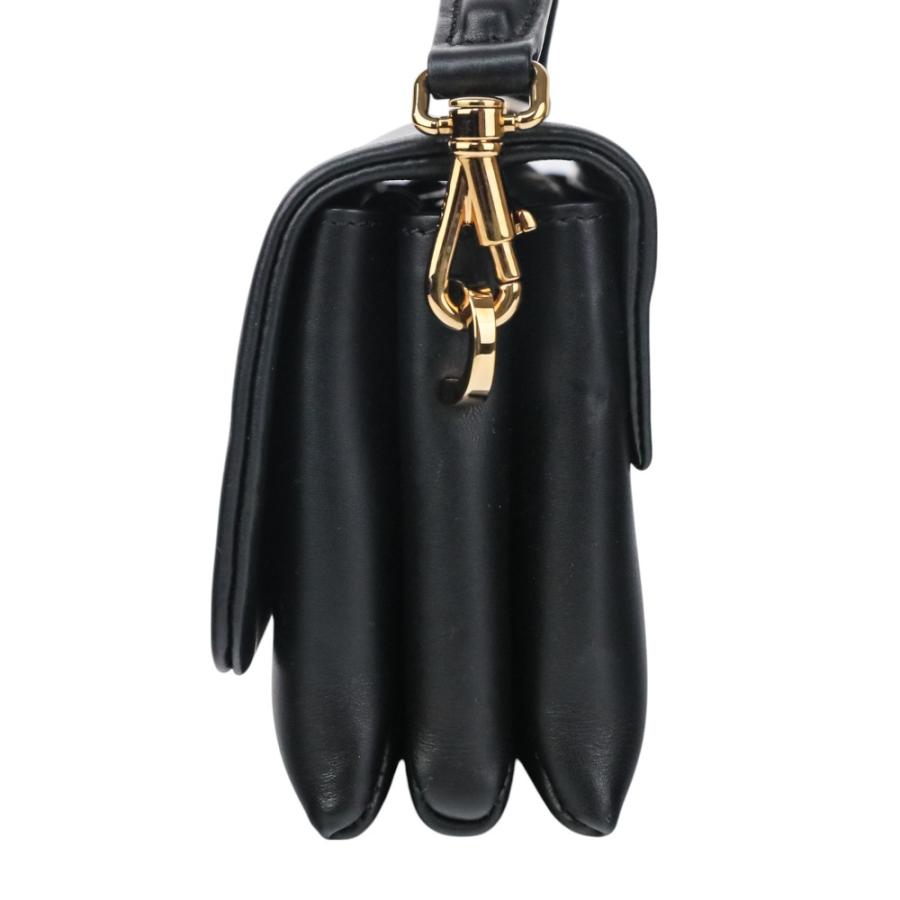 美品 TOD'S トッズ T タイムレスライン ターンロック 2WAY マイクロ