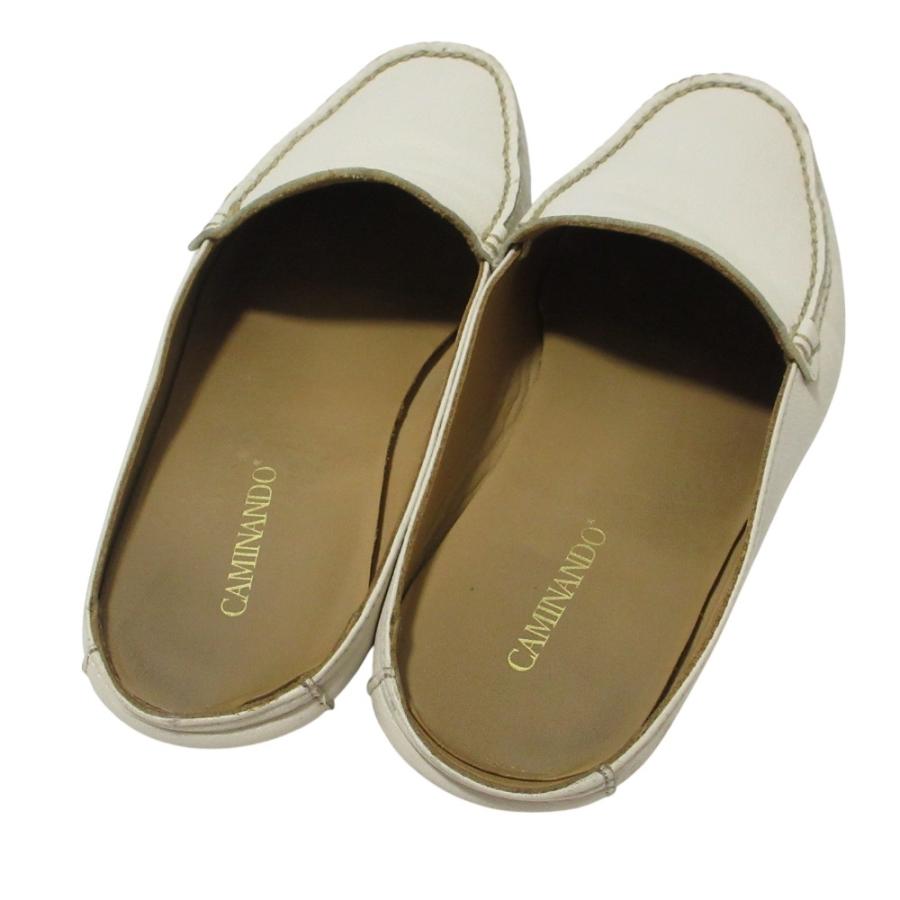 CAMINANDO（カミナンド） 良品 MULE LOAFERS レザー ローファー 