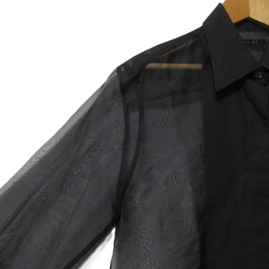 HELMUT LANG（ヘルムートラング） 美品 黒タグ 本人期 シルク100% ロゴ