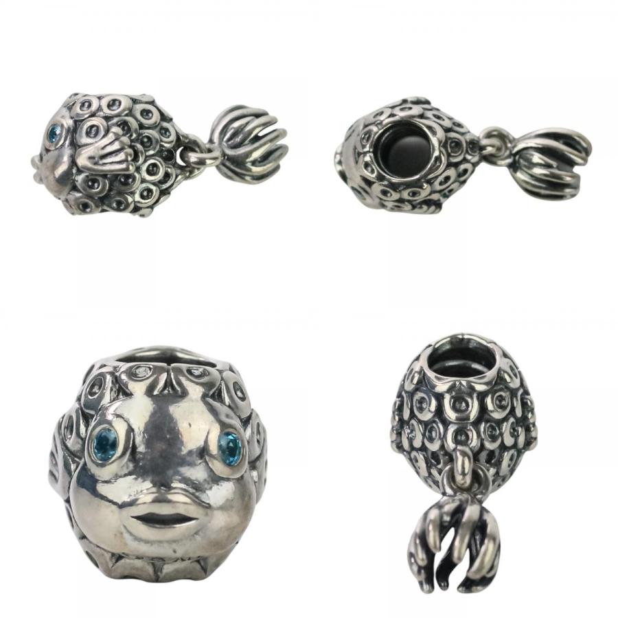 PANDORA（パンドラ） 美品 sv925 チャームブレスレット チャーム4点