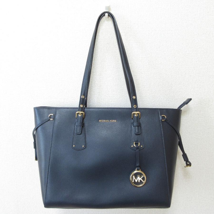 MICHAEL 最高 KORS ネイビー トートバッグ 美品】マイケルコース