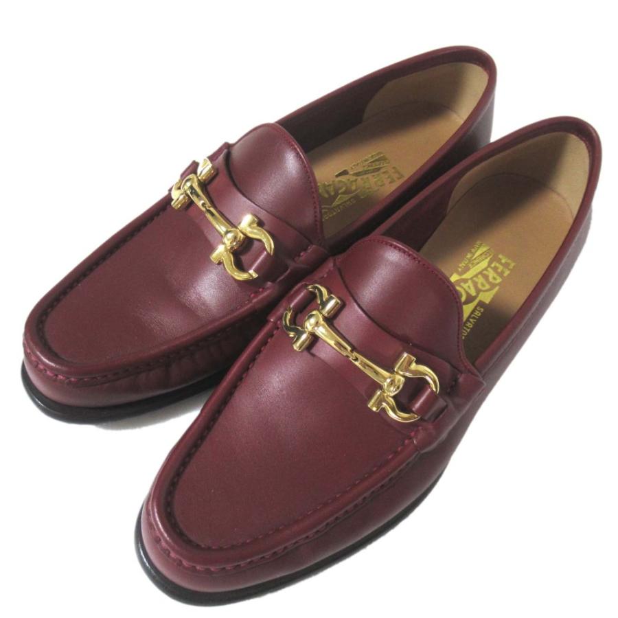 美品 Salvatore Ferragamo サルヴァトーレフェラガモ ガンチーニ