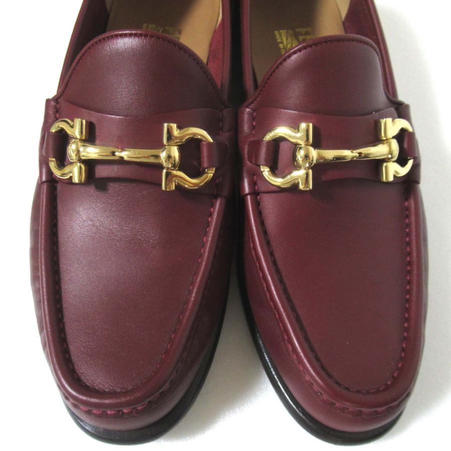 美品 Salvatore Ferragamo サルヴァトーレフェラガモ ガンチーニ