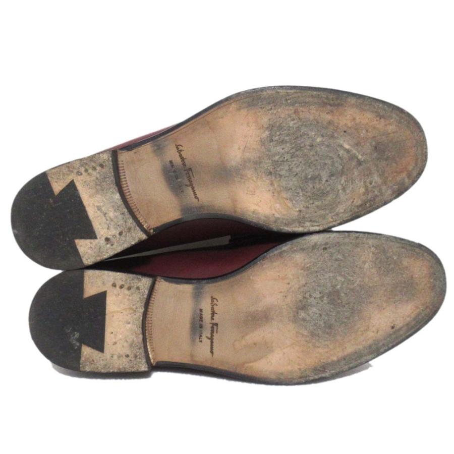 美品 Salvatore Ferragamo サルヴァトーレフェラガモ ガンチーニ