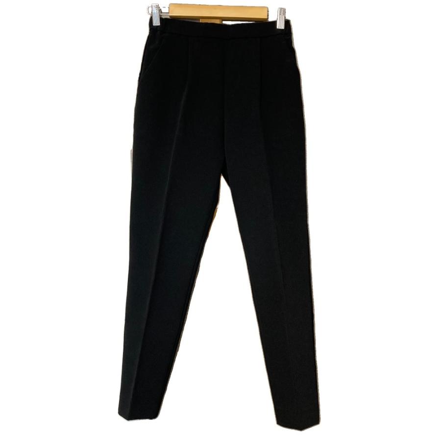 Yori 美品 yori ヨリ ダブルクロスパンツ ストレッチ テーパード