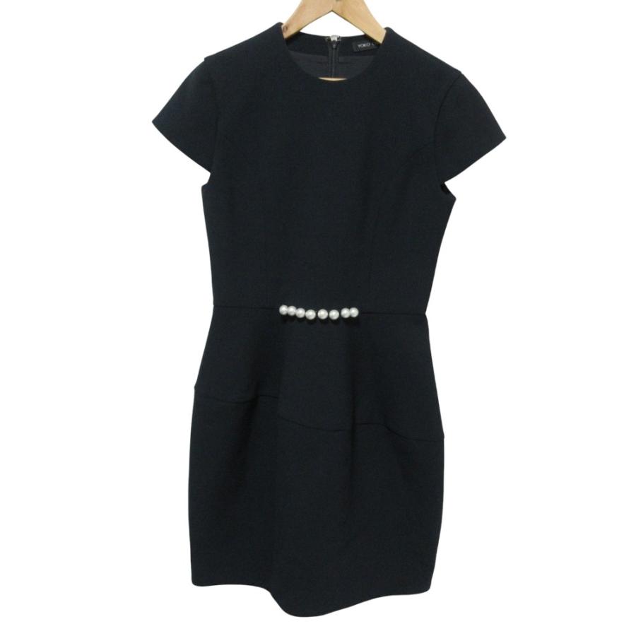 ヨーコチャンパール半袖ワンピース【クリーニング済】