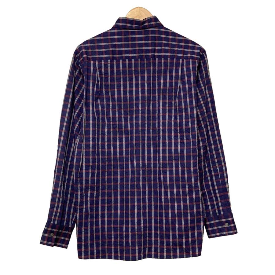 MARGARET HOWELL（マーガレットハウエル） 美品 シワ加工 チェック