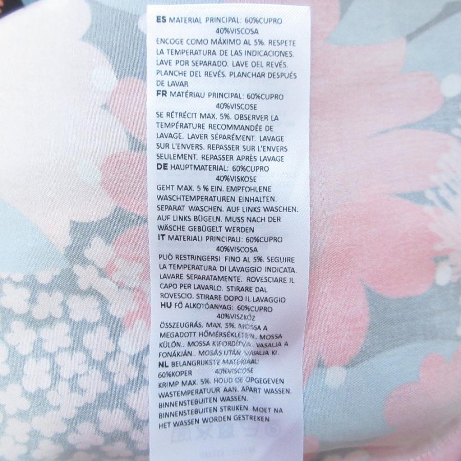 未使用 23AW marimekko マリメッコ ANTIIKKI SUVIKIMPPU フラワー柄 バックリボン 半袖 ブラウス サイズ36 レッド レディース 古着 中古 USED marimekko（マリメッコ） 未使用 23AW marimekko ANTIIKKI SUVIKIMPPU