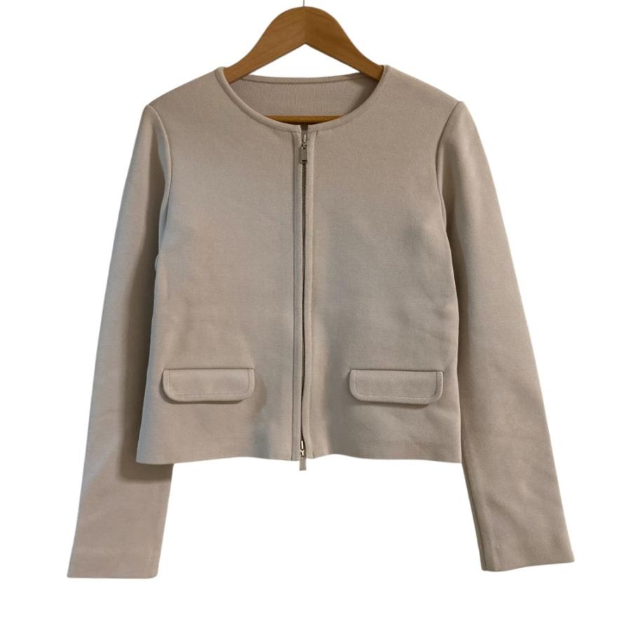 FOXEY（フォクシー） 美品 Urban Standard ノーカーラー ジップアップ 