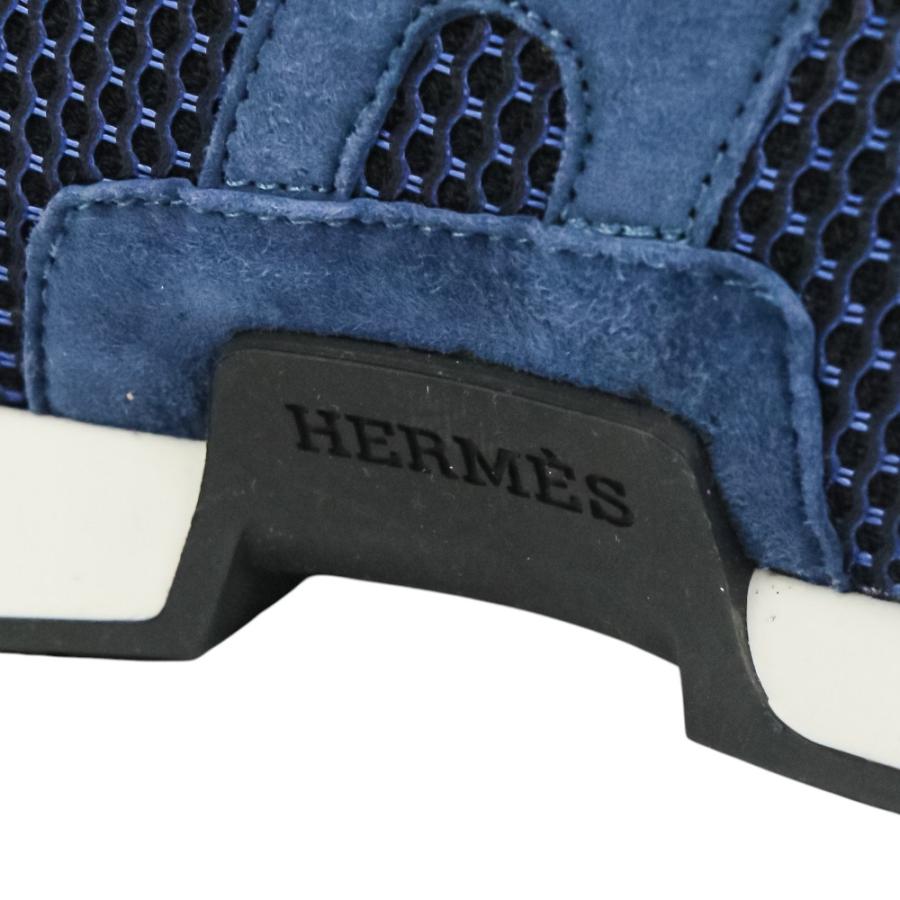 HERMES（エルメス） 新品同様 Starter スターター Hロゴ スエード 