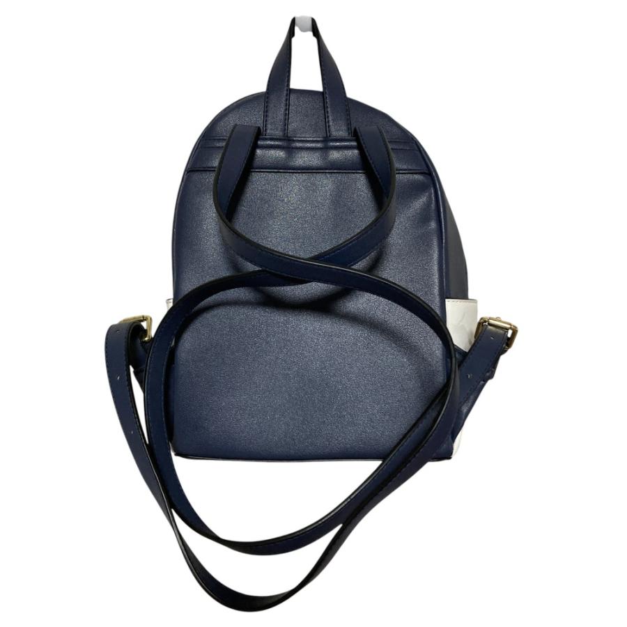 良品 &chouette アンドシュエット バイカラー リュックサック ネイビー 