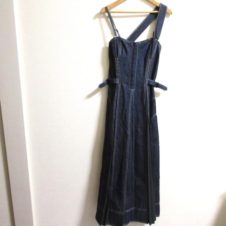 CASA FLINE（カーサフライン） 美品 フロントホック デニムロング 
