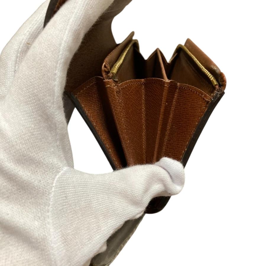 LOUIS VUITTON 良品 ルイヴィトン モノグラム ポルトモネ ビエ