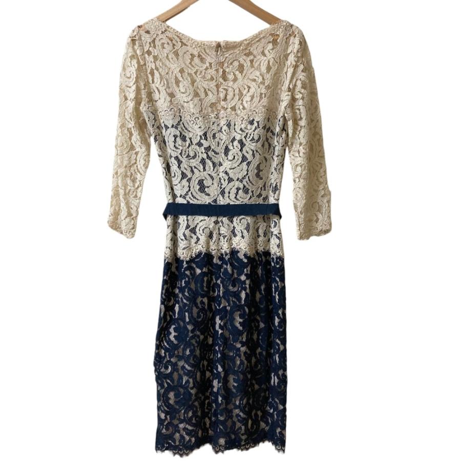 Shoji Tadashi ワンピース 紺 サイズ2