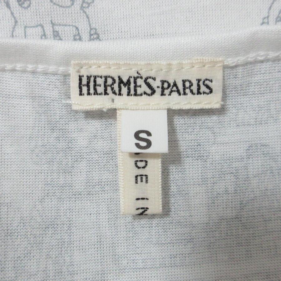 HERMES（エルメス） 良品 マルジェラ期 天体と太陽柄 ロングスリーブ T