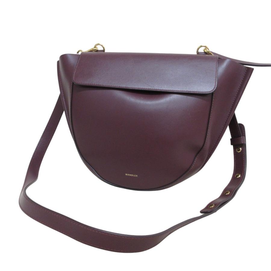 良品 WANDLER ワンドラー ホルテンシア ミディアム レザー ショルダー