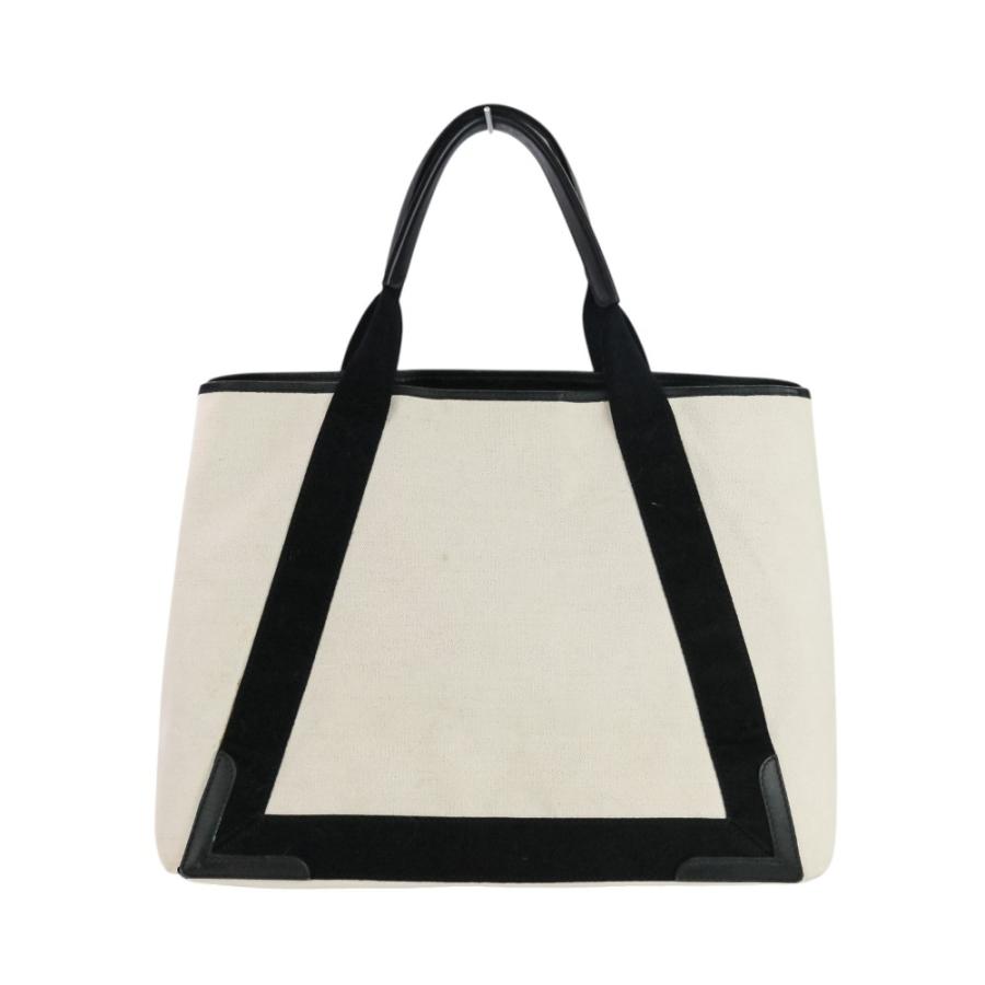 BALENCIAGA（バレンシアガ） 良品 ネイビーカバス M キャンバス トート