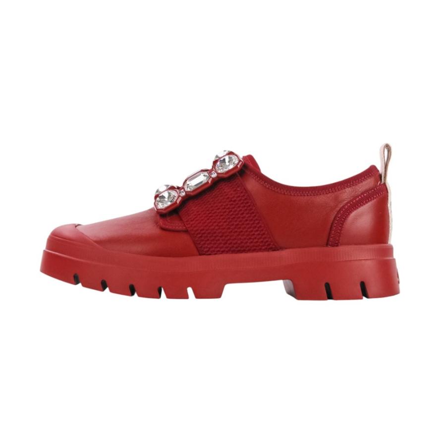 Roger Vivier（ロジェヴィヴィエ） 美品 ウォーキー ヴィヴ レザー 