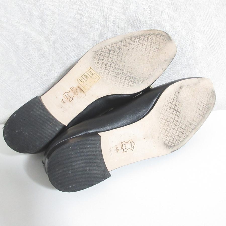 TORY BURCH（トリーバーチ） 美品 レザー チェーン ローファー 88346 