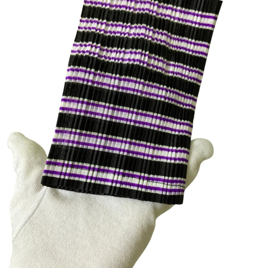 PLEATS PLEASE 良品 ISSEY MIYAKE プリーツプリーズ ボーダー