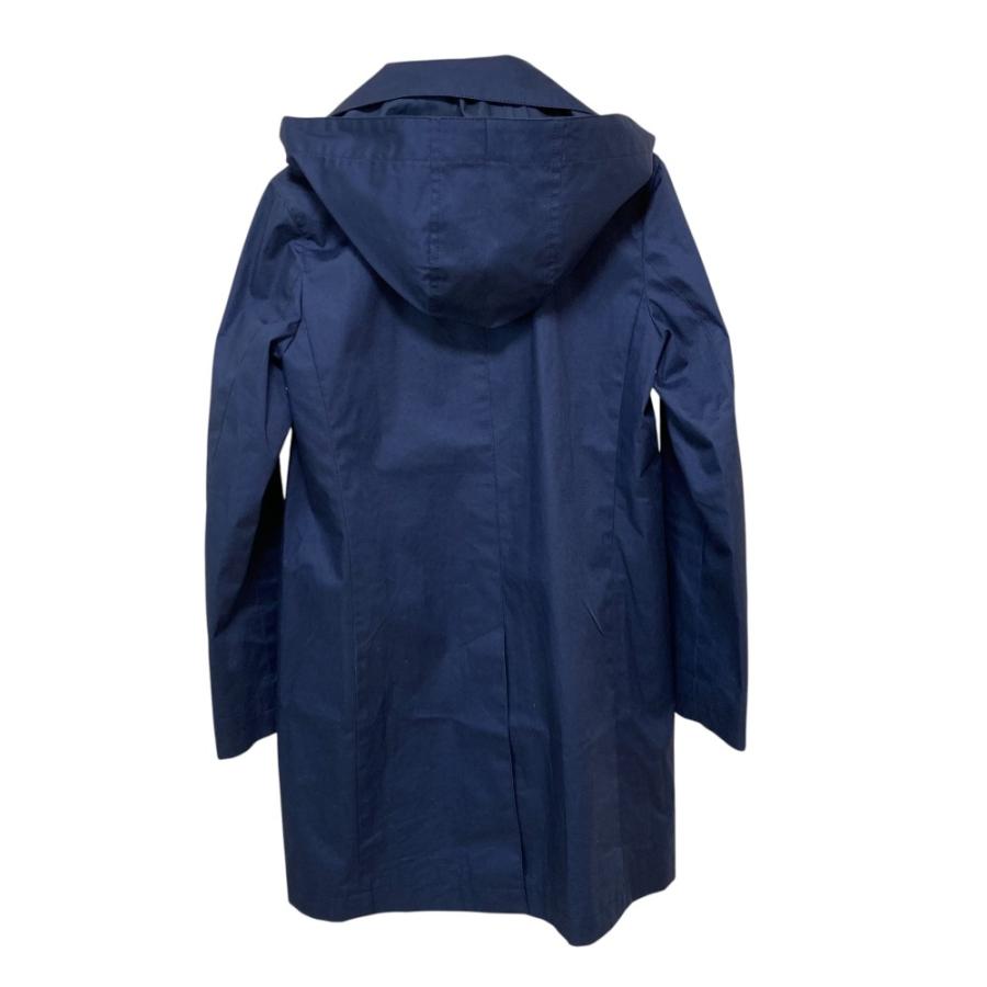 Aquascutum（アクアスキュータム） 美品 フード付き 比翼仕立て ステン 