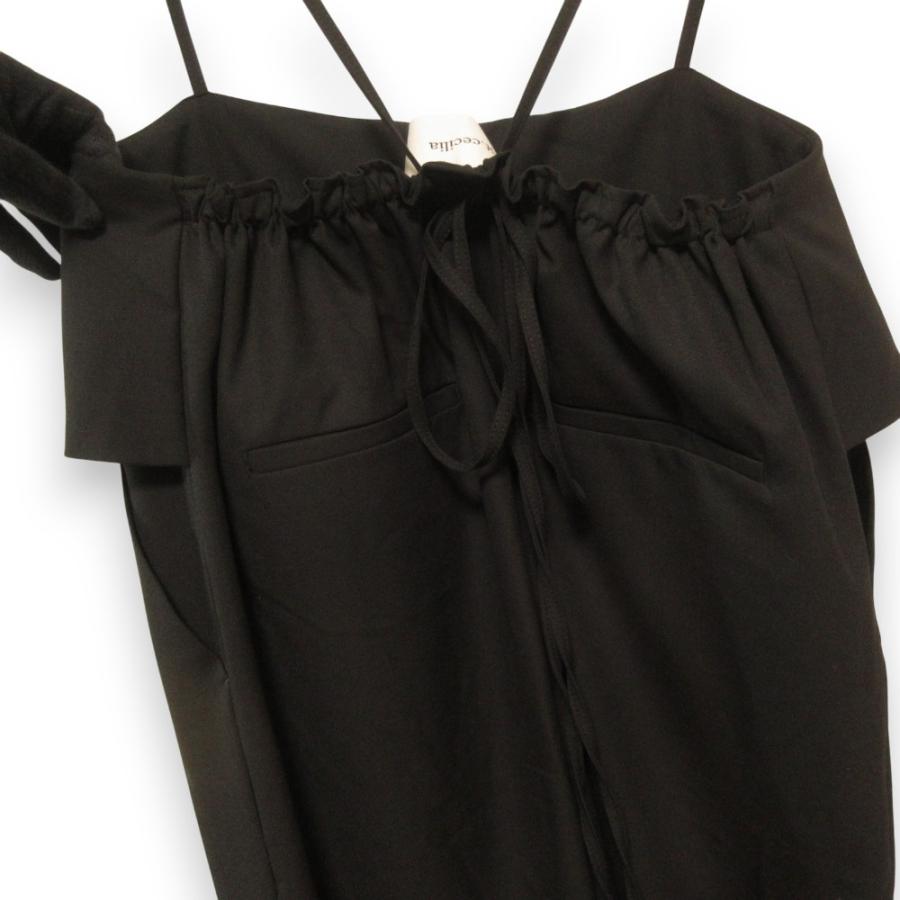 美品 St.cecilia セントセシリア COZYサロペット 231E1048 サイズF