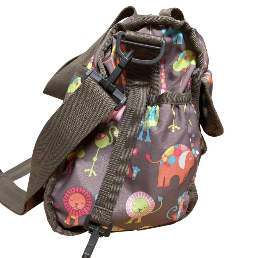 LeSportsac（レスポートサック） 美品 アニマル柄 2way ボストンバッグ