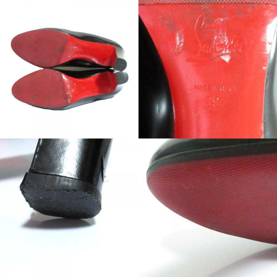 クリスチャンルブタン　靴　チャンキーヒール Christian Louboutin（クリスチャンルブタン） 良品 チャンキーヒール