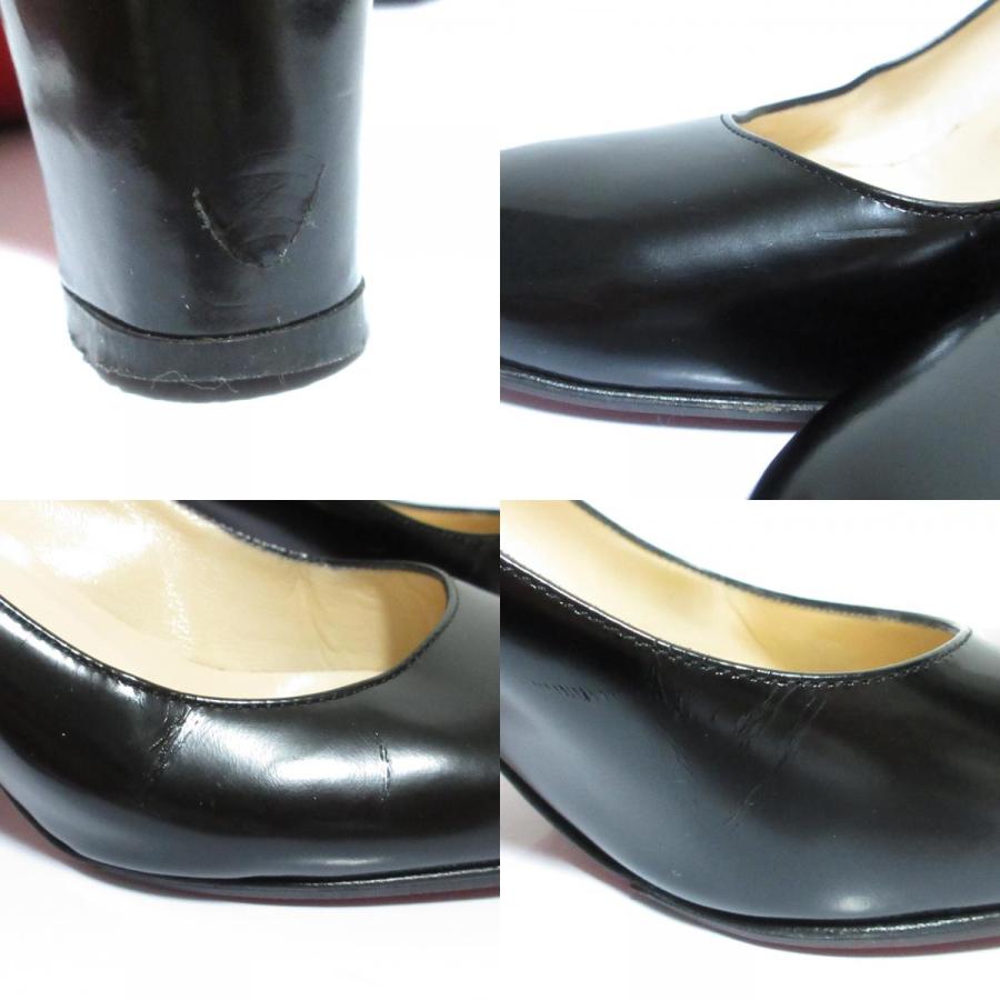 Christian Louboutin（クリスチャンルブタン） 良品 チャンキーヒール