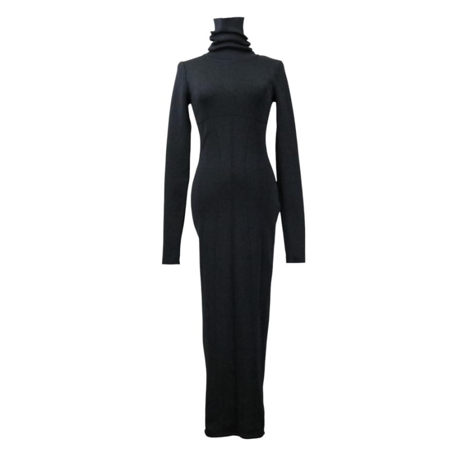 美品 HAENGNAE ヘンネ CHIKUWABU KNIT DRESS ドレスワンピース サイズF