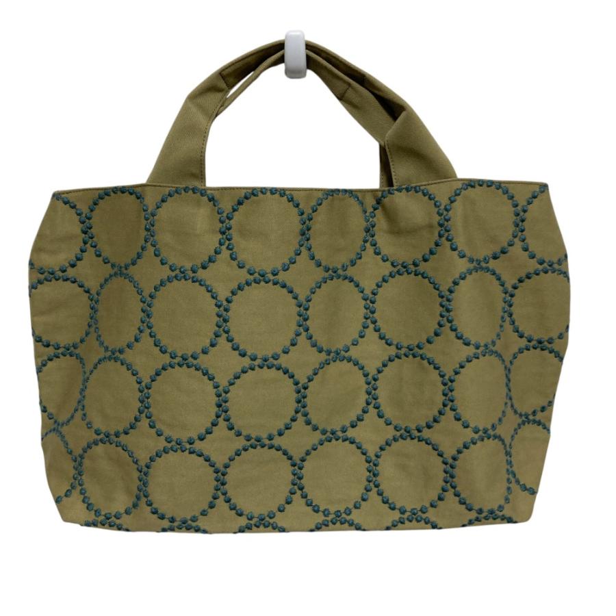 ミナペルホネンtambourine パニーニバッグカーキ