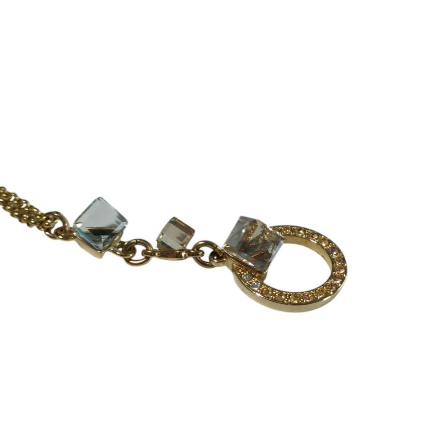 SWAROVSKI（スワロフスキー） 美品 クリスタルキューブ パヴェサークル 