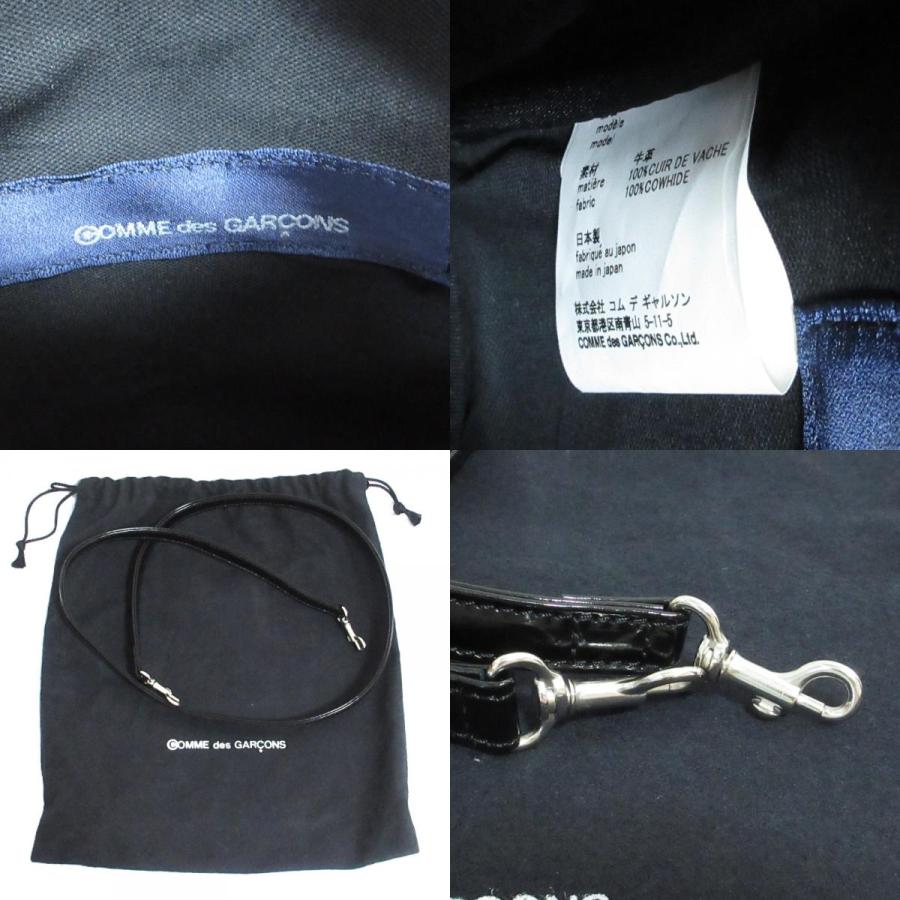 ブラックコムデギャルソン　バッグ COMME des GARCONS 新品同様 コムデギャルソン 青山限定 2WAY